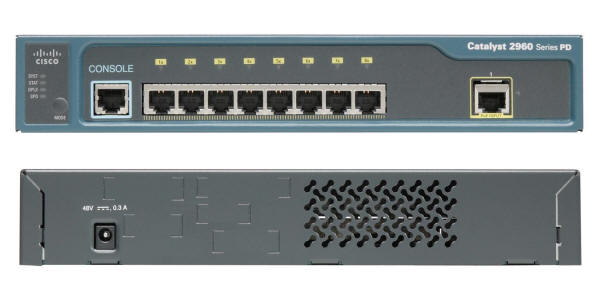 سوئیچ سیسکو  WS-C2960PD-8TT-L