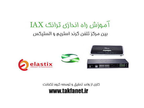 ویدئو: آموزش نحوه ایجاد ترانک IAX بین گرنداستریم و الستیکس