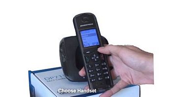 ویدئو: نمایش شکل ظاهری گوشی بی سیم DP715